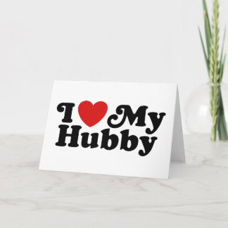 Tarjeta Amo a mi marido