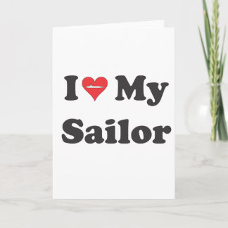 Tarjeta ¡Amo A Mi marinero!