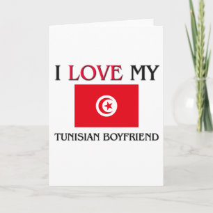 Tarjeta Amo a mi novio tunecino