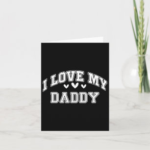 Tarjeta Amo A Mi Papi Y Corro A Mi Papi El Día De Los Padr
