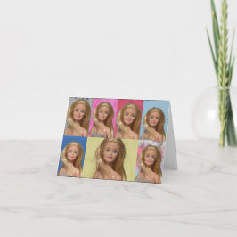 Tarjeta Amo a mis muñecas