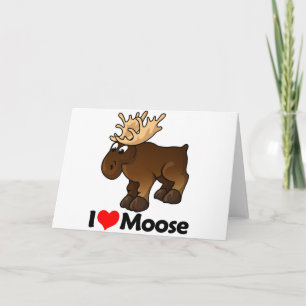 Tarjeta Amo a Moose