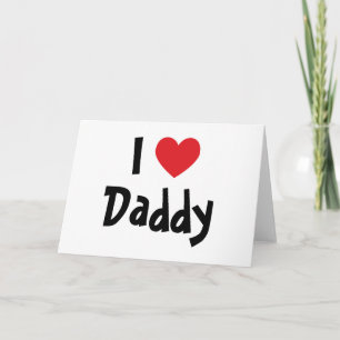 Tarjeta Amo a papá