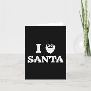 Tarjeta Amo a Santa