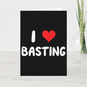 Tarjeta Amo a Sting - Corazón Cocina Chef Pavo Cocina Que