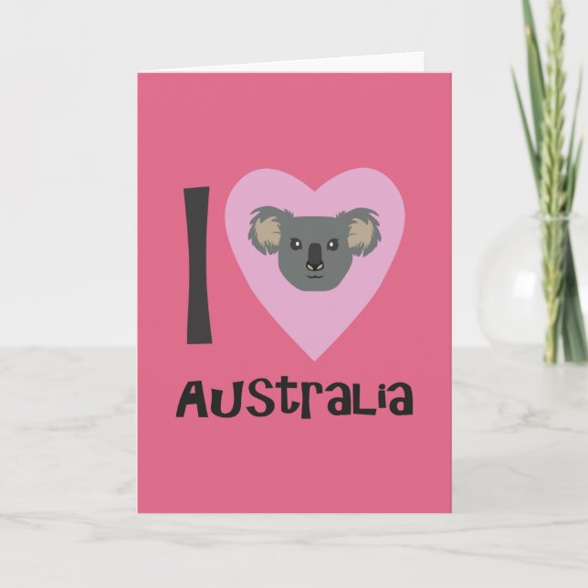 Tarjeta Amo Australia (Anverso)