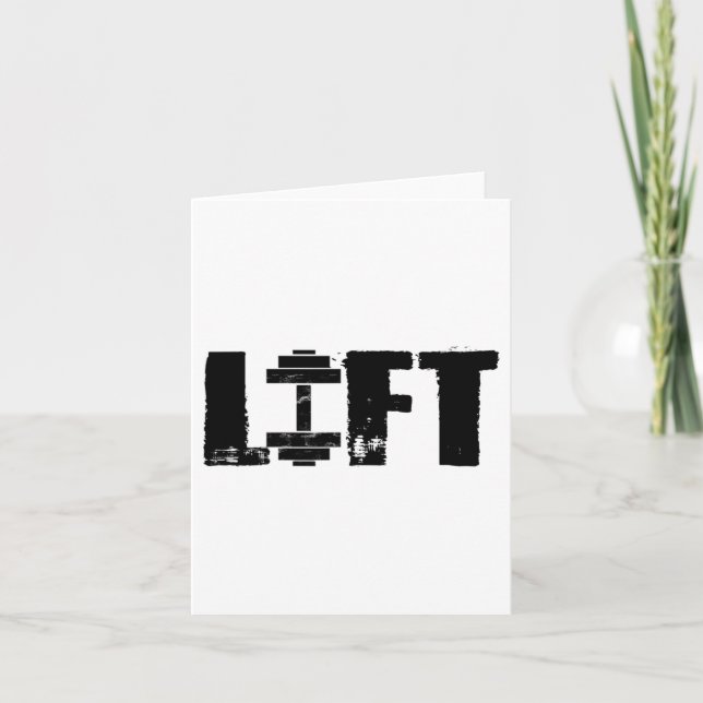 Tarjeta Amo Bodybuilding Hombres Shirt Muscle Amantes Para (Anverso)