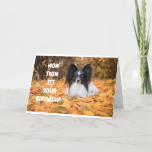 TARJETA AMO COMPARTIR MI CUMPLEAÑOS CON "TI"