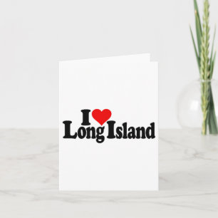 Tarjeta Amo corazón de Long Island _1 