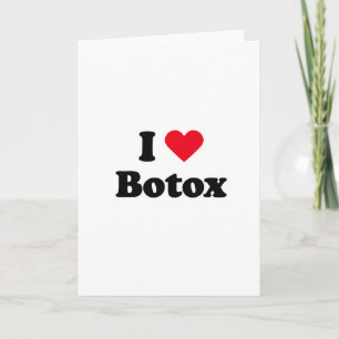 Tarjeta Amo el botox