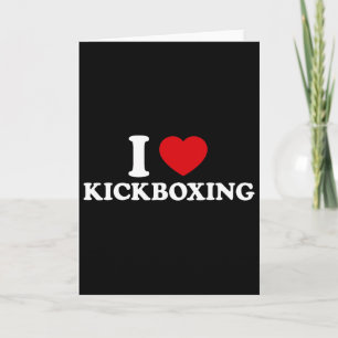 Tarjeta Amo el kickboxing _1