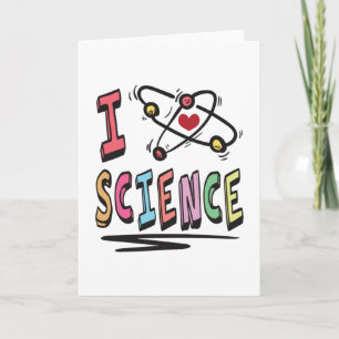 Tarjeta Amo la Ciencia