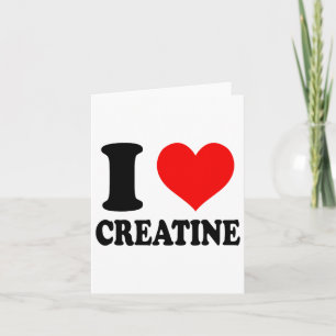 Tarjeta Amo la Creatina