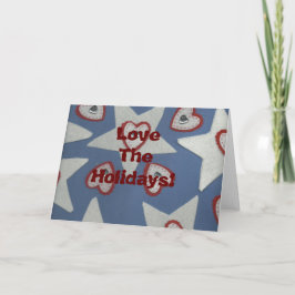 Tarjeta ¡Amo las fiestas!