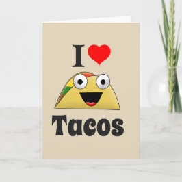 Tarjeta Amo Los Tacos