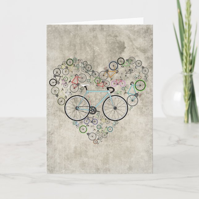 Tarjeta Amo Mi Bicicleta (Anverso)