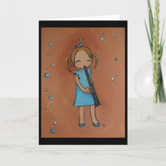 Tarjeta Amo mi Clarinet