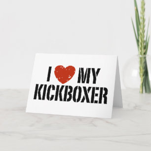 Tarjeta Amo mi Kickboxer