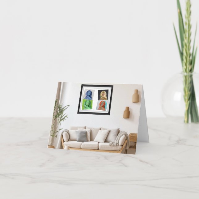 Tarjeta Amo mis muñecas (Anverso)