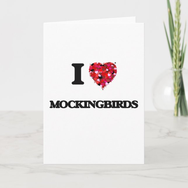 Tarjeta Amo Mockingbirds (Anverso)
