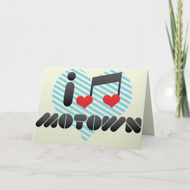 Tarjeta Amo Motown (Anverso)