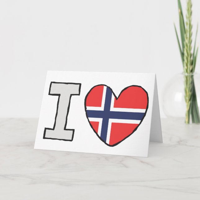 Tarjeta Amo Noruega (Anverso)