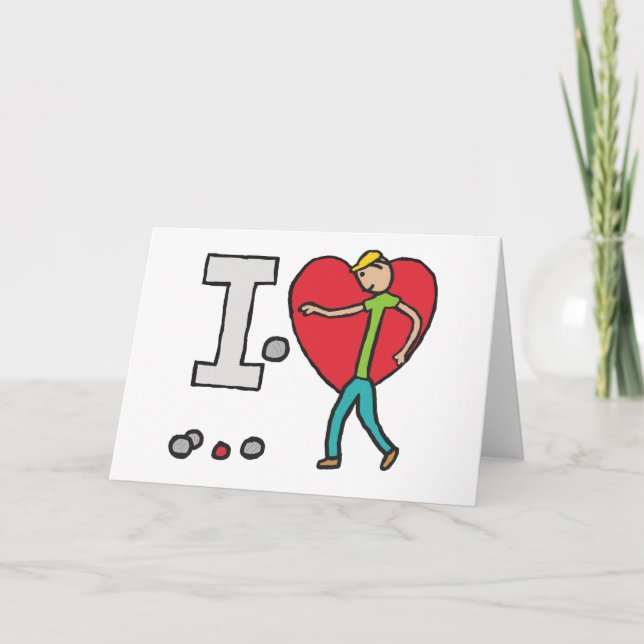 Tarjeta Amo Petanque (Anverso)