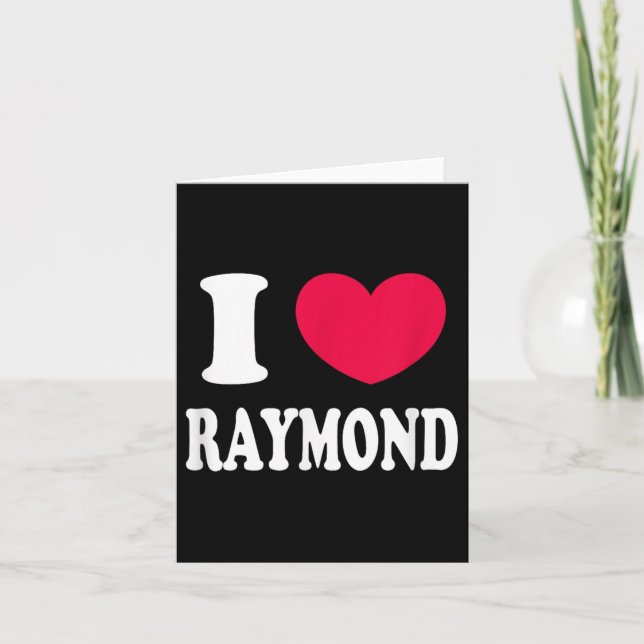 Tarjeta Amo Raymond (Anverso)