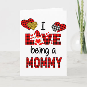 Tarjeta Amo ser una Gnome Mamá Ropa Familiar Valenti