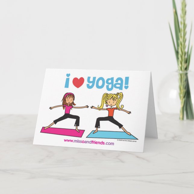 Tarjeta amo yoga (Anverso)