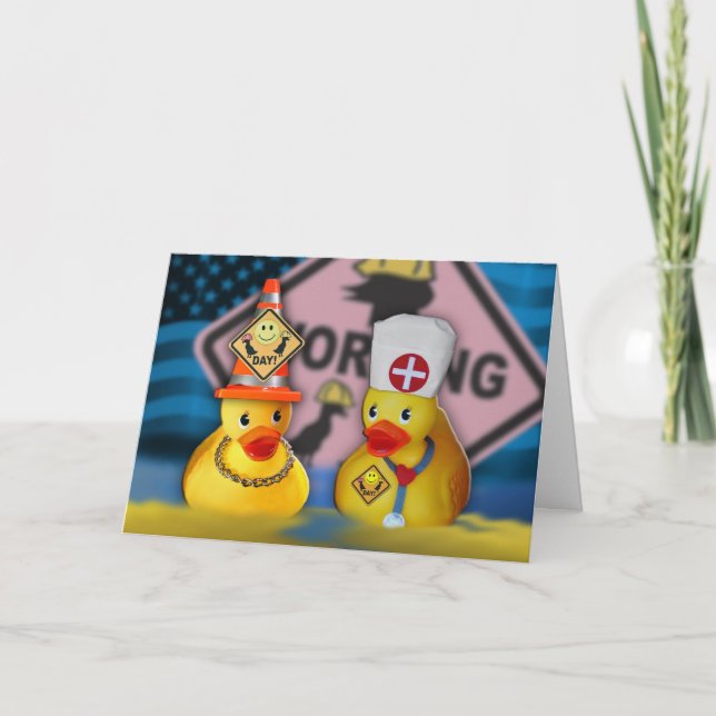 Tarjeta Amor 2 del Día del Trabajo (Anverso)