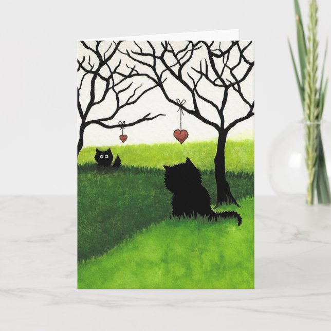 Tarjeta Amor a larga distancia - Te extrañamos (Anverso)