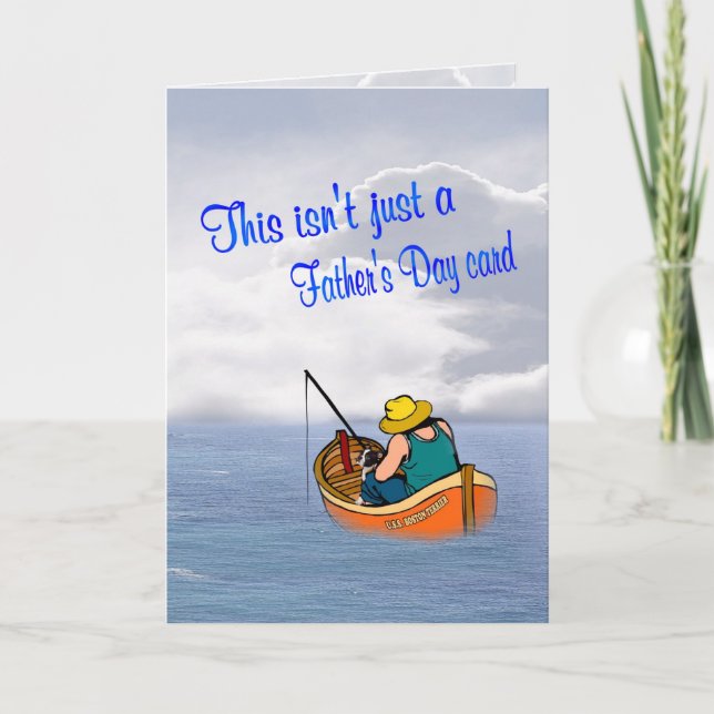 Tarjeta Amor adolescente en un sobre - versión de Boston (Anverso)