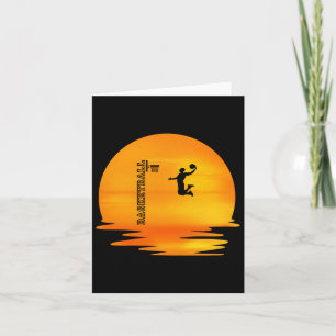 Tarjeta Amor Al Básquetbol. Gracioso Regalo Para Gamer.