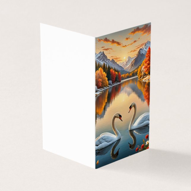 Tarjeta Amor caprichoso al invierno (Exterior)