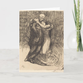 Tarjeta Amor Consagrado (de Paul-Albert Besnard)