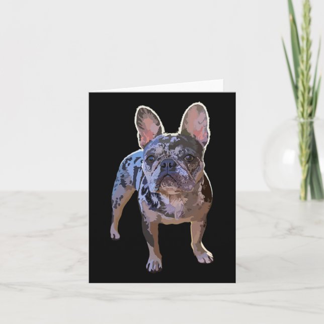 Tarjeta Amor de Bulldog  (Anverso)