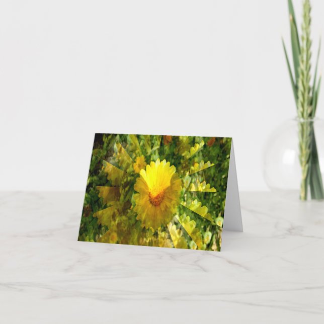 Tarjeta Amor de Calendula...... (Anverso)