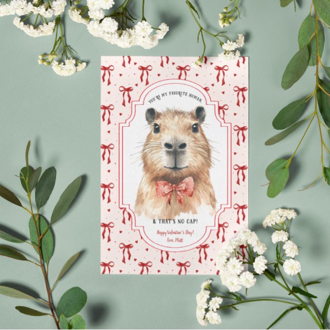 Tarjeta Amor de Carpincho: Sin Carpincho el Día de San Val (Subido por el creador)