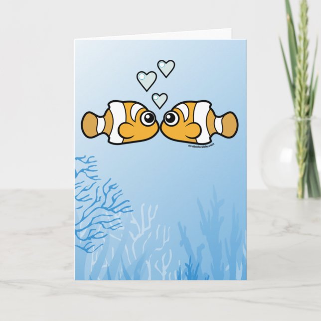Tarjeta Amor de Clownfish (Anverso)