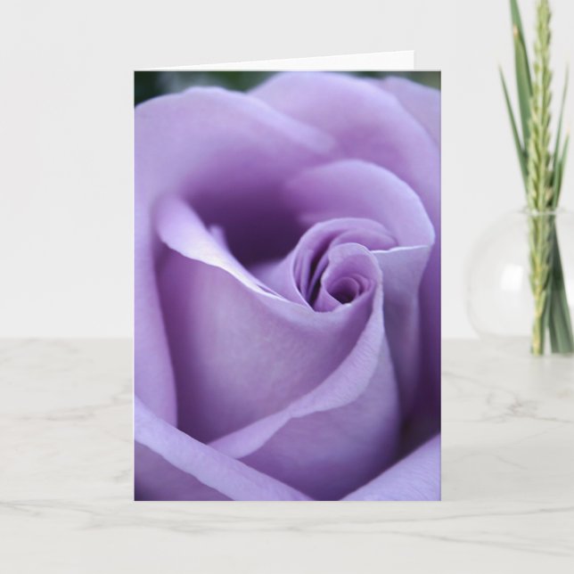 Tarjeta Amor de la lavanda (Anverso)