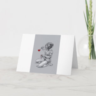 Tarjeta Amor de la pintura