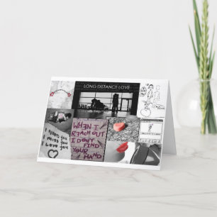 Tarjeta amor de larga distancia