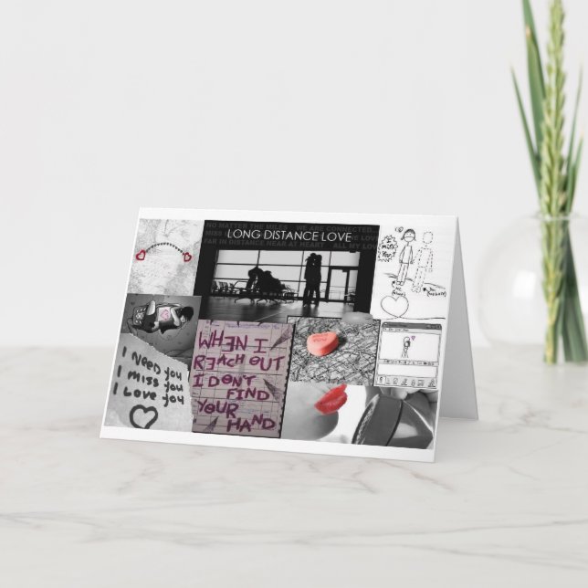 Tarjeta amor de larga distancia (Anverso)