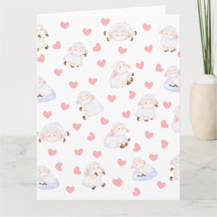 Tarjeta Amor de las ovejas