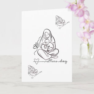 Tarjeta Amor de Mamá Diseño Hermoso