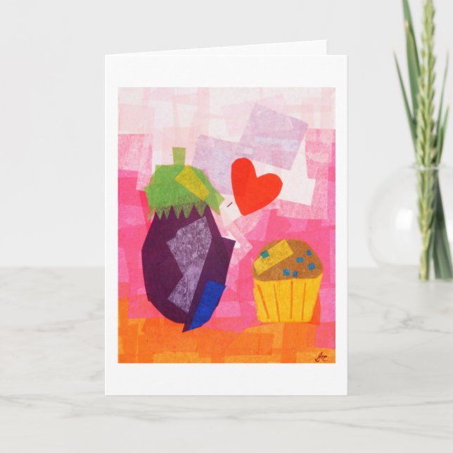 Tarjeta Amor de Muffin (Anverso)