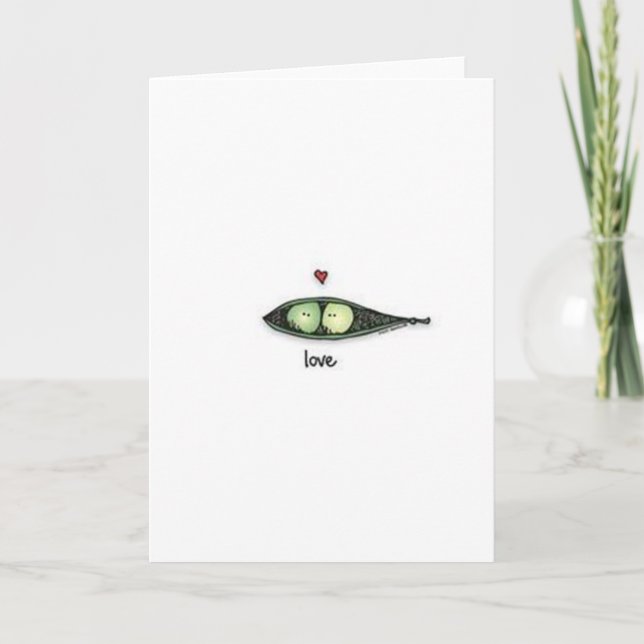 Tarjeta Amor de Peapod (Anverso)