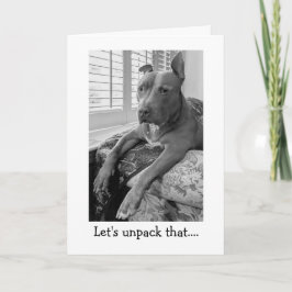 Tarjeta Amor de Pitbull Pensando en Ti