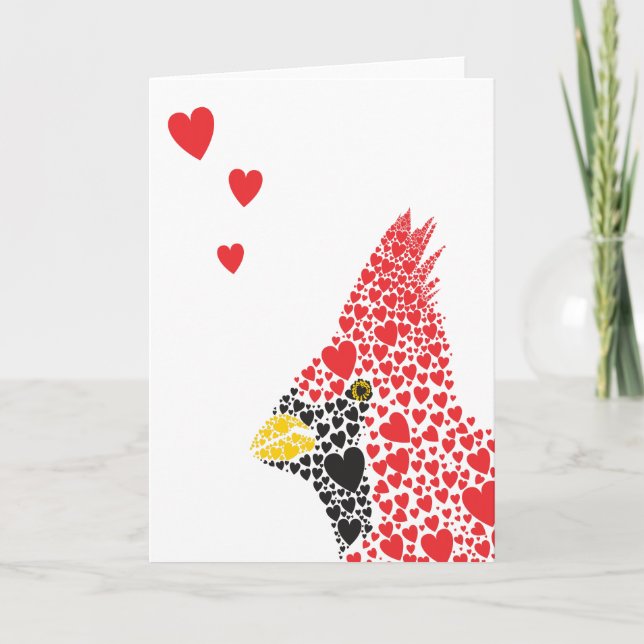 Tarjeta Amor de un cierto rojo (Anverso)